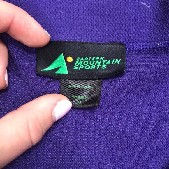 Purple EMS vintage pullover - Picture 3 of 3